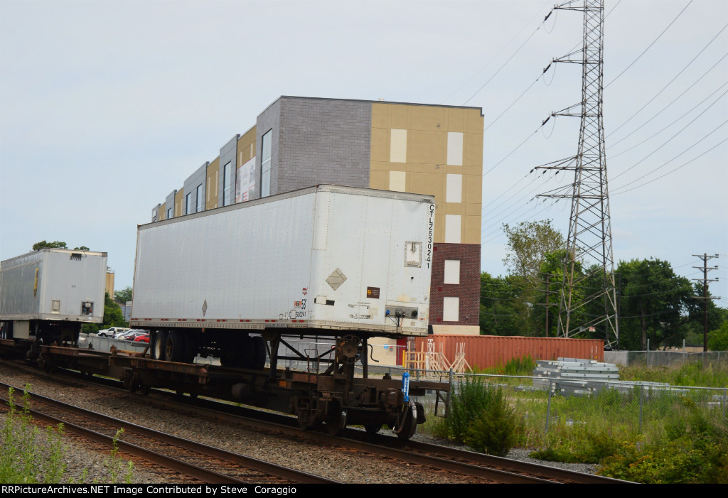 Front to Back Shot of CTLZ 530241 on TTAX 555165. 